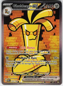 Chari Gholdengo ex 252/182 SV04: Paradox Rift Special Illustration Rare