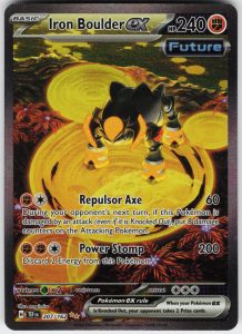 MANS Iron Boulder ex - 207/162 SV05: Temporal Forces Special Illustration Rare