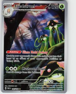 Toedscruel 185/182 SV04: Paradox Rift Illustration Rare