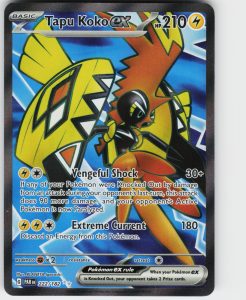 Tapu Koko ex 222/182 SV04: Paradox Rift Ultra Rare