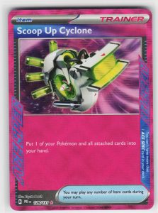 Scoop Up Cyclone 128/131 SV: Prismatic Evolutions ACE SPEC Rare