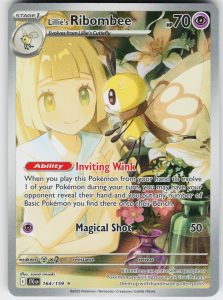 Lillie's Ribombee 164/159 SV09: Journey Together Illustration Rare