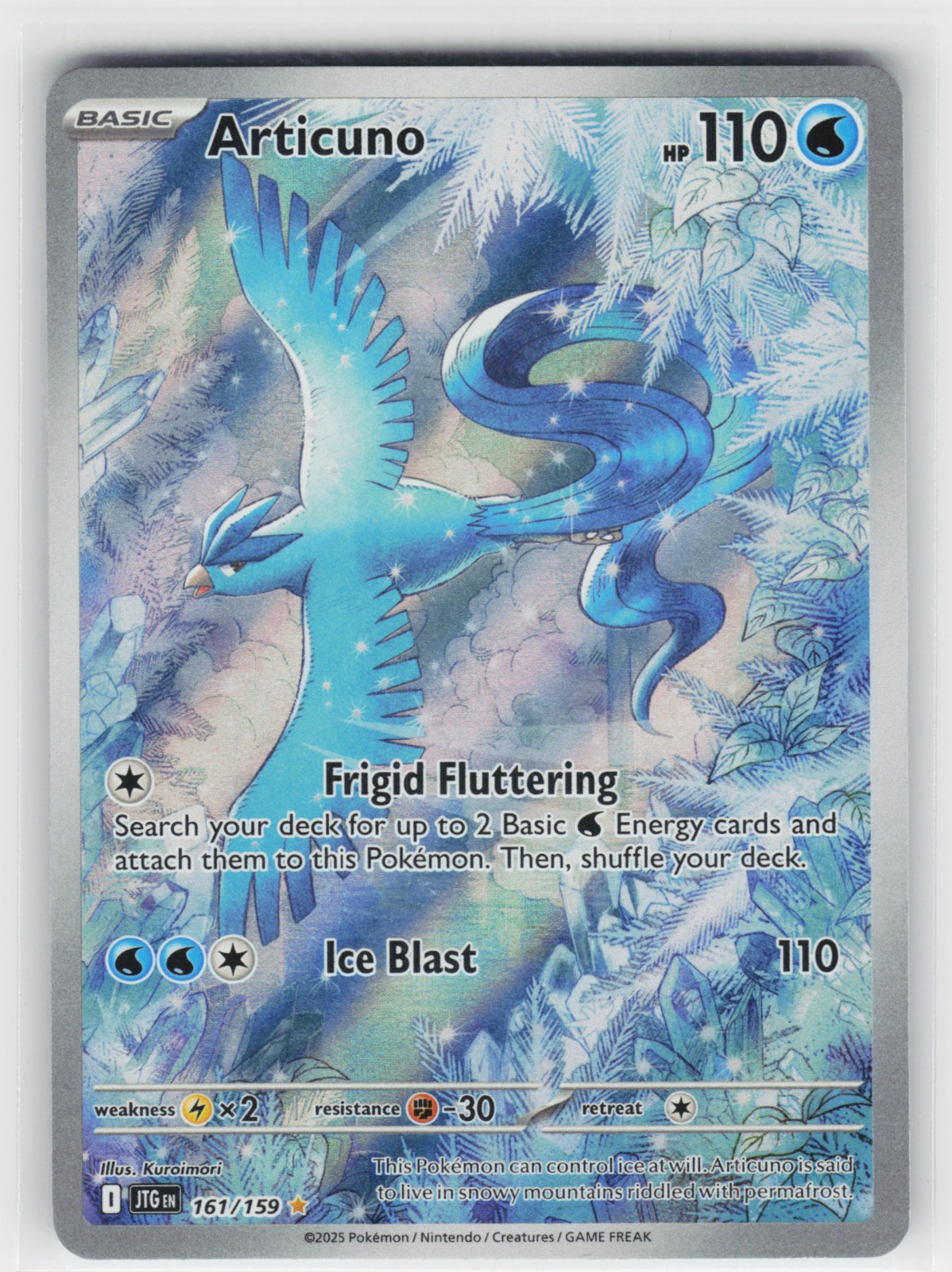 Articuno 161/159 SV09: Journey Together Illustration Rare
