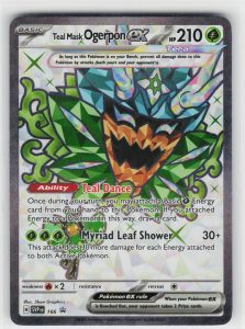 Teal Mask Ogerpon ex 166 SV: Scarlet & Violet Promo Cards Ultra Rare