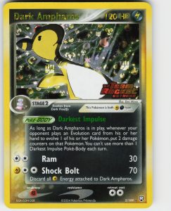 Dark Ampharos 2/109 Team Rocket Returns Holo Rare