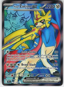 Hop's Zacian ex 176/159 SV09: Journey Together Ultra Rare